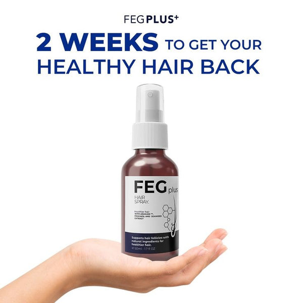 Hair fall hit me hard until FEG stepped in.Now hair feels stronger,shiner, and instantly live.